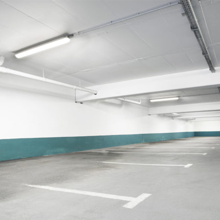 Vaporproof LED parking lot