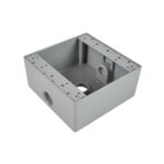 D5313/D5333 2 Gang Aluminum Box